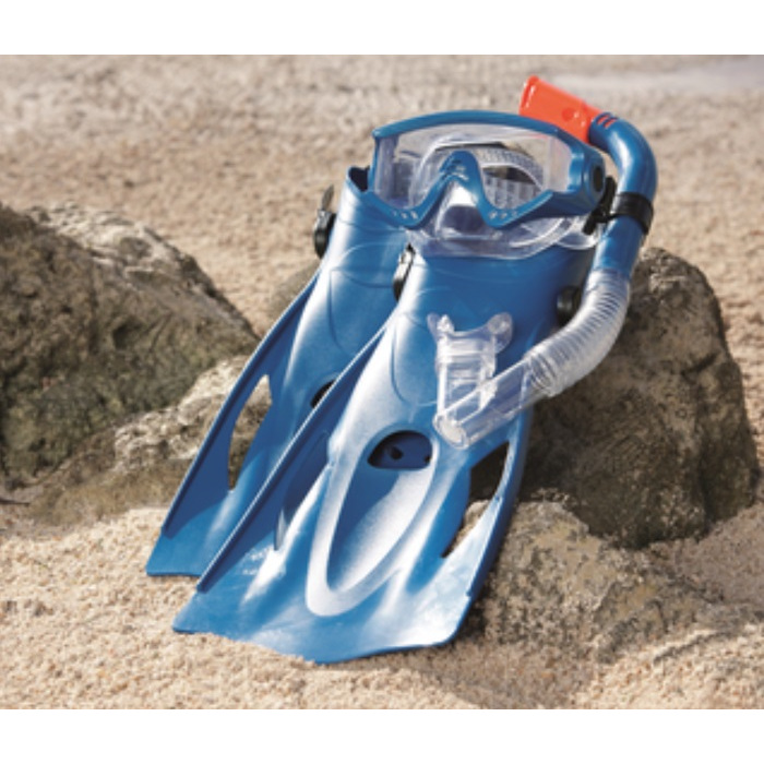 Jual Bestway Snorkling Meridian Snorkel Set Meridian Mask Kacamata Fins ...