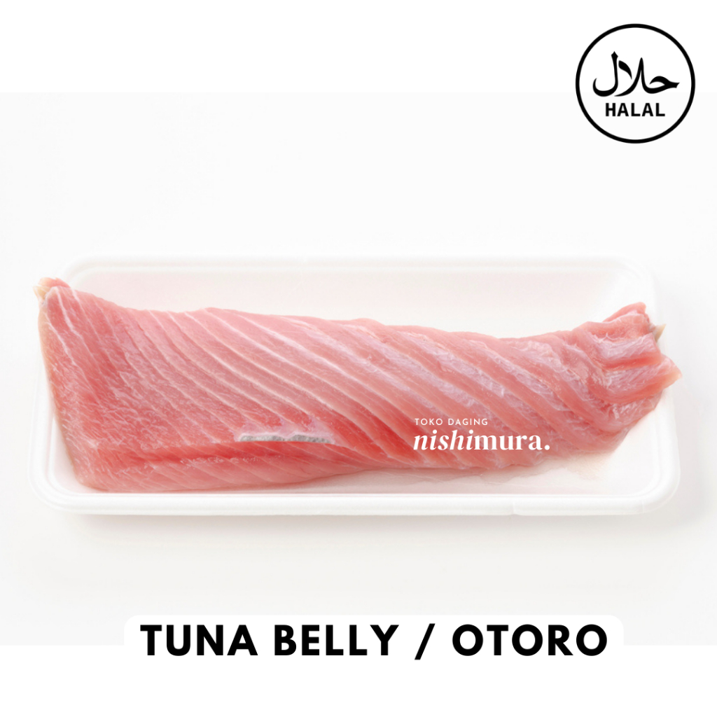 Jual Tuna Belly Otoro Bluefin Toro Ikan Fresh Frozen Beku Fish