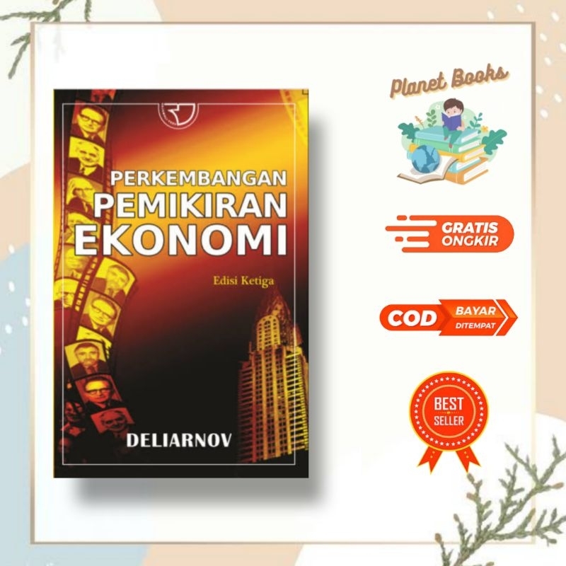 Jual Perkembangan Pemikiran Ekonomi Edisi Ketiga Deliarnov | Shopee ...