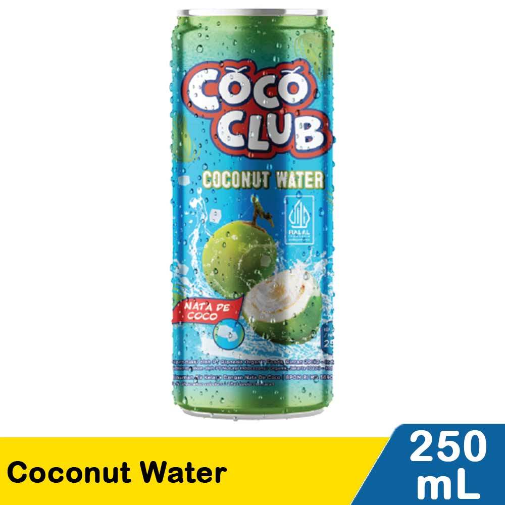 Jual Coco Club Coconut Water 250 ML / Minuman Kelapa Kaleng | Shopee ...