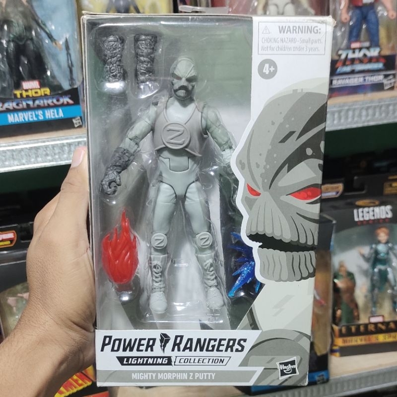 POWER RANGERS LIGHTNING COLLECTION ZEO Z PUTTY FIGUR, SPIELFIGUR