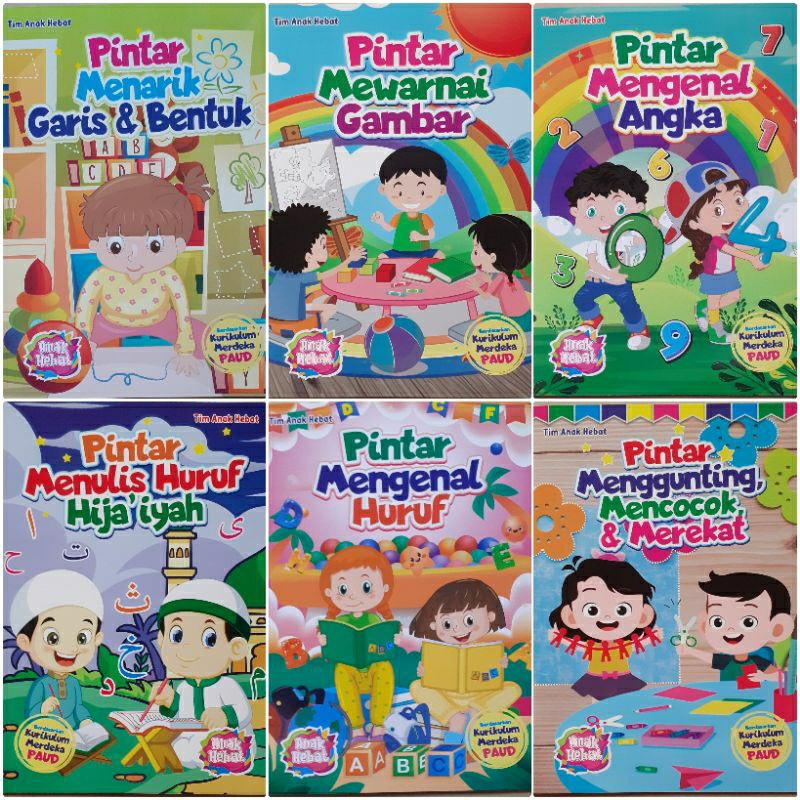 Jual Paket Paud Kurikulum Merdeka Isi 7 Buku Uk Besar Full Collor Tab Untuk Paud Shopee Indonesia