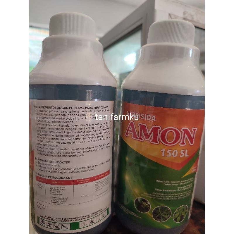 Jual Herbisida Rumput Lulangan Amon 150sl 1liter Shopee Indonesia