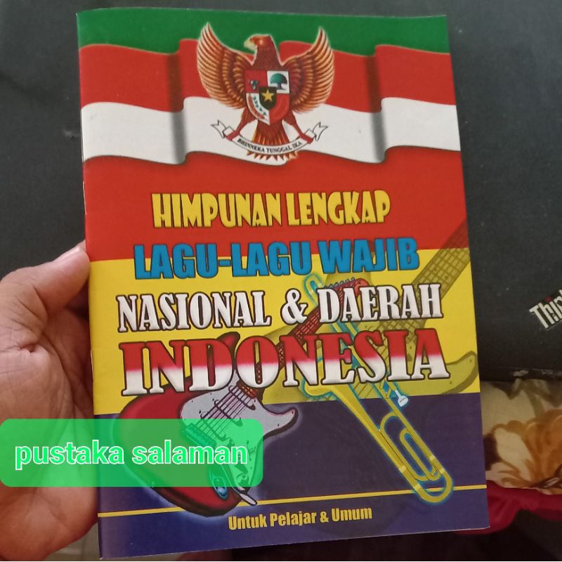 Jual Himpunan Lagu-lagu Wajib Nasional Dan Daerah Indonesia | Shopee ...