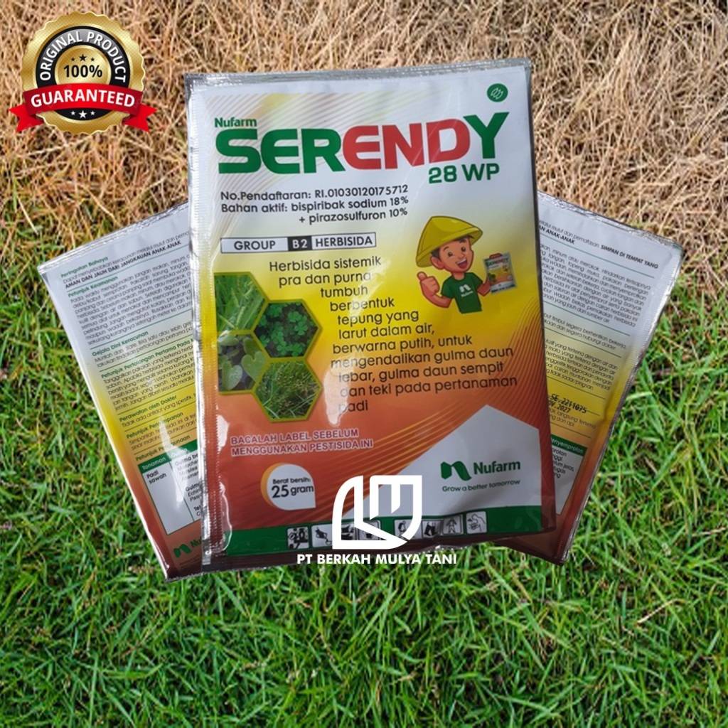 Jual Herbisida Sistemik Serendy 28 wp 25 Gram Obat Gulma Rumput Padi ...