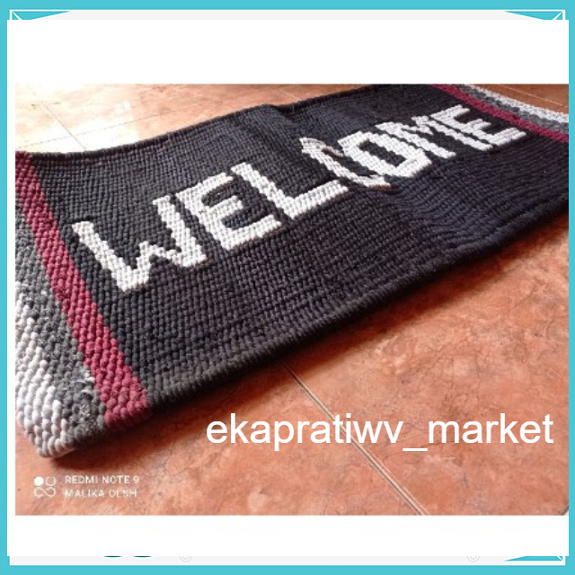Jual Keset Kain Welcome untuk loby kantor, sekolah, rumah ibadah ...
