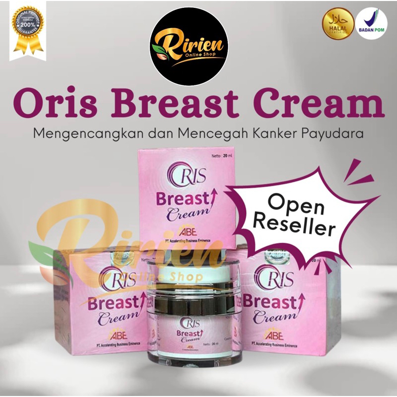 Oris Breast Cream ABE dr Boyke pembesar payudara perawatan payudara