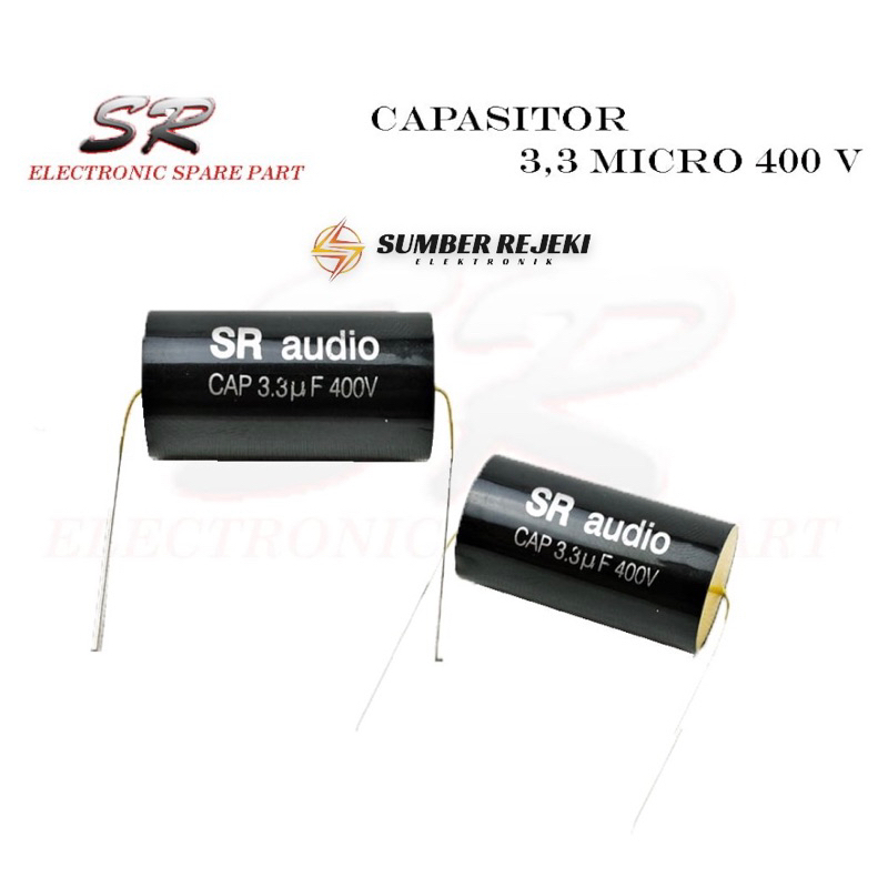 Jual Capasitor Audiophiller SR audio 3,3uf 400v Original Product SR ...