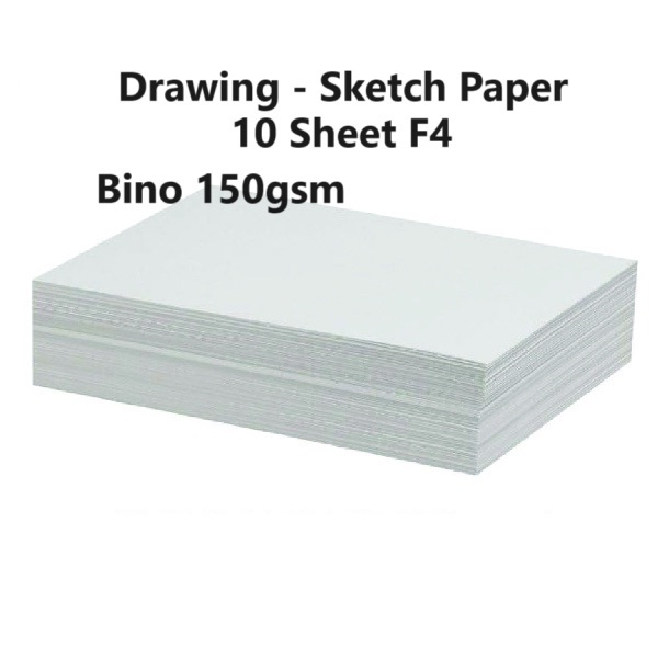 Jual Drawing - Sketch Paper 150gsm 10 Sheet / Kertas Gambar - Sketsa