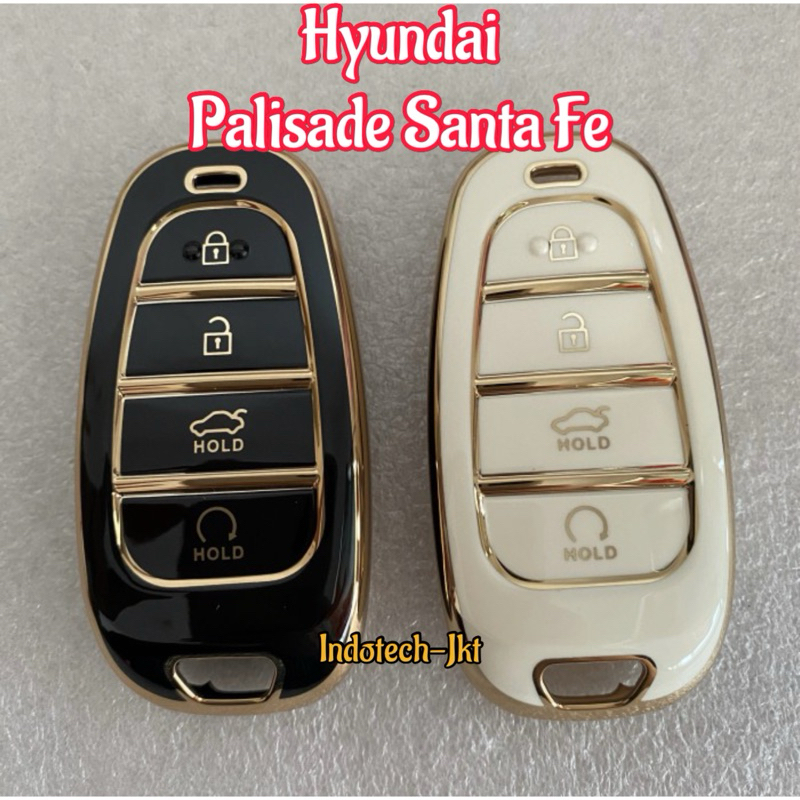 Jual Cover Case Sarung Kunci Remote Smartkey Mobil Hyundai Palisade