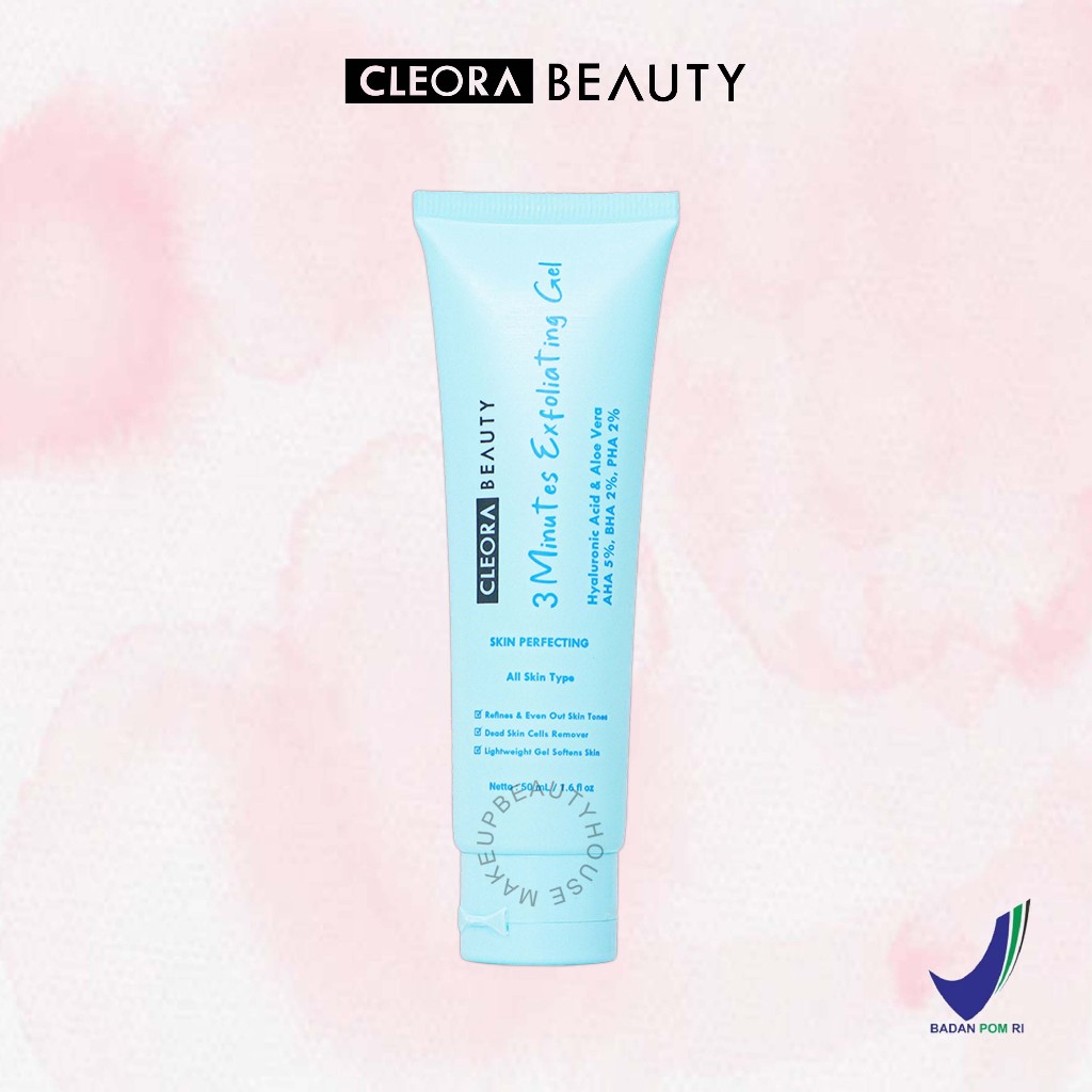 Jual CLEORA 3 Minutes Exfoliating Gel 50gr With AHA BHA PHA - Exfoliasi ...
