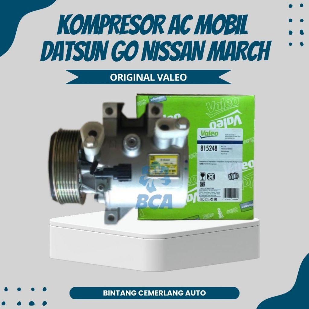 Jual COMPRESSOR KOMPRESOR AC Mobil Datsun GO Nissan March ORIGINAL ...