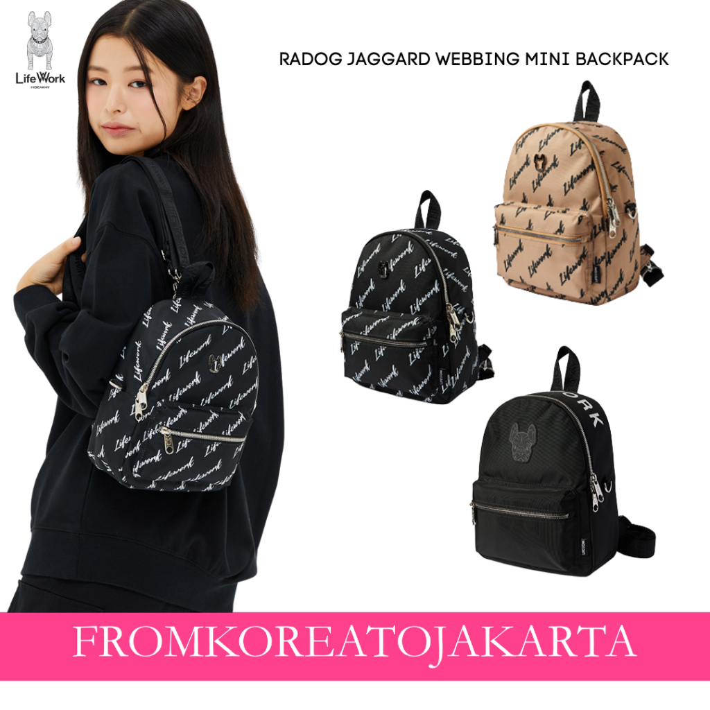 LIFEWORK RADOG JAGGARD WEBBING MINI BACKPACK