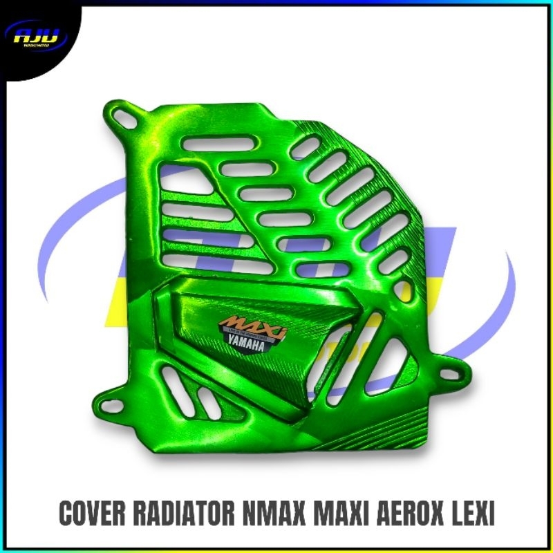 Jual Cover Radiator Aerox Nmax Lexi Tutup Radiator Alumunium CNC 5 ...