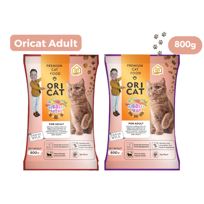 Jual Makanan Kucing ORI CAT Food Premium 800gr Shopee Indonesia