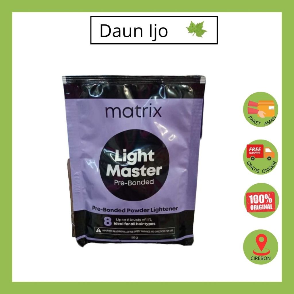 Jual Matrix Light Master Bleaching Powder Sachet 50g | Shopee Indonesia