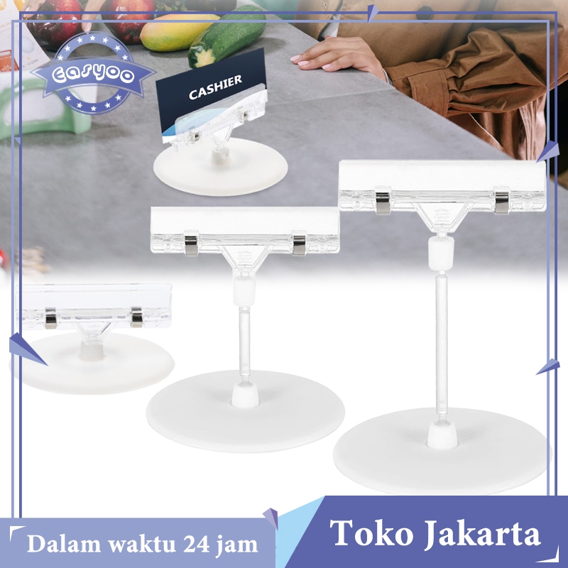 Jual Isi 10 Stand Price Tag Hanger Jepitan Promosi Supermarket Hanger