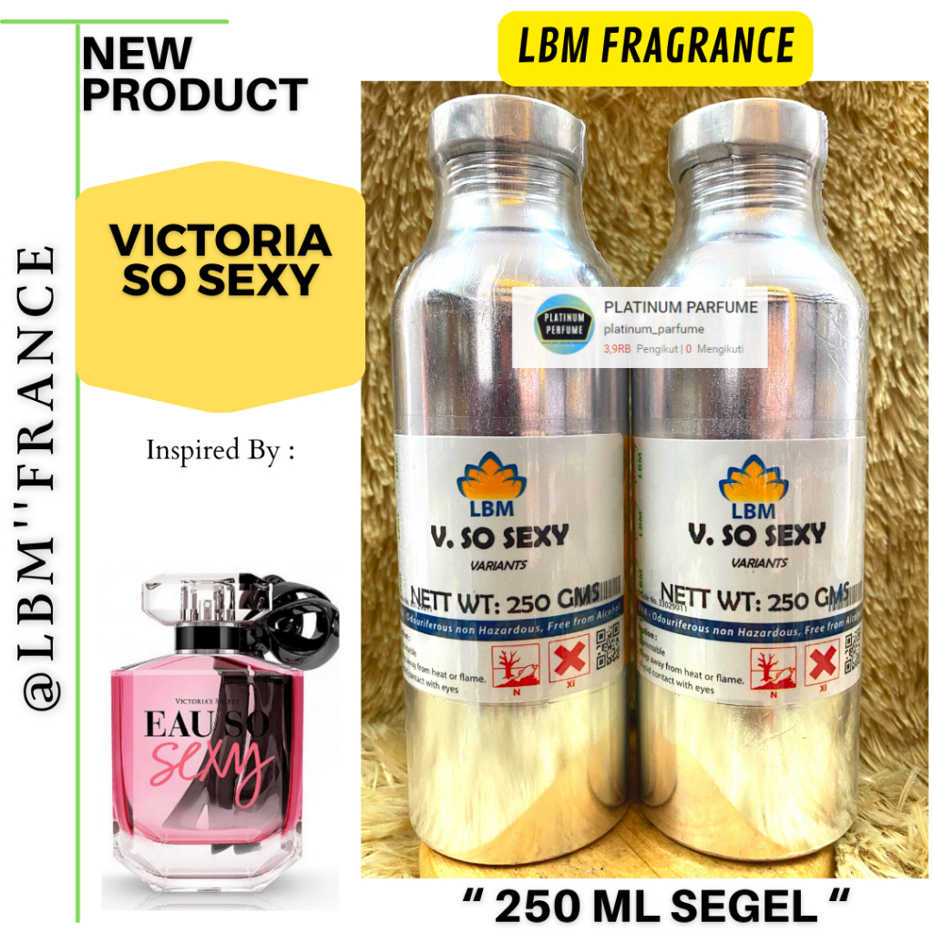 Jual Biang Minyak Wangi Victoria So Sexy Packing 250 Ml Segel Pabrik