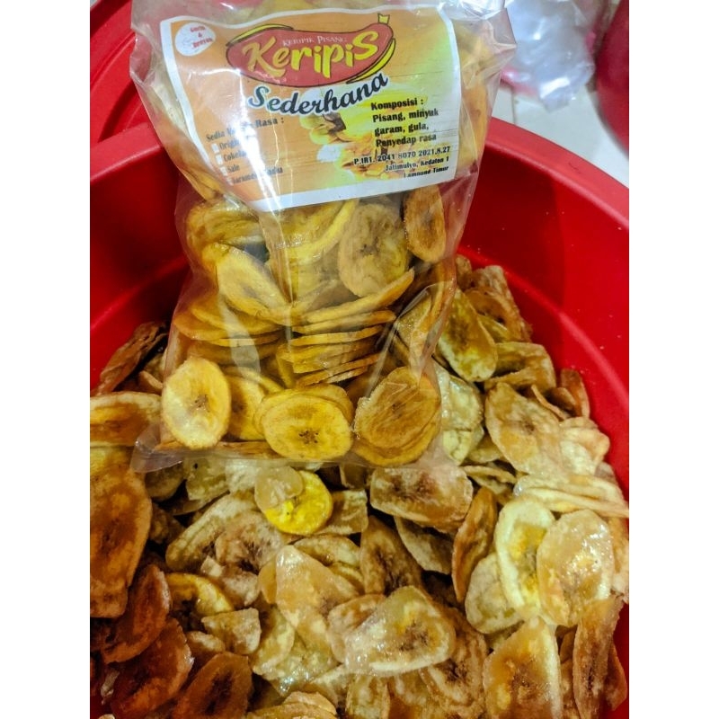 Jual Keripik Pisang Karamel Madu Shopee Indonesia