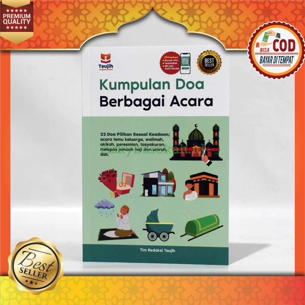 Jual Buku Kumpulan Doa Berbagai Acara Dua Pilihan Sesuai Keadaan