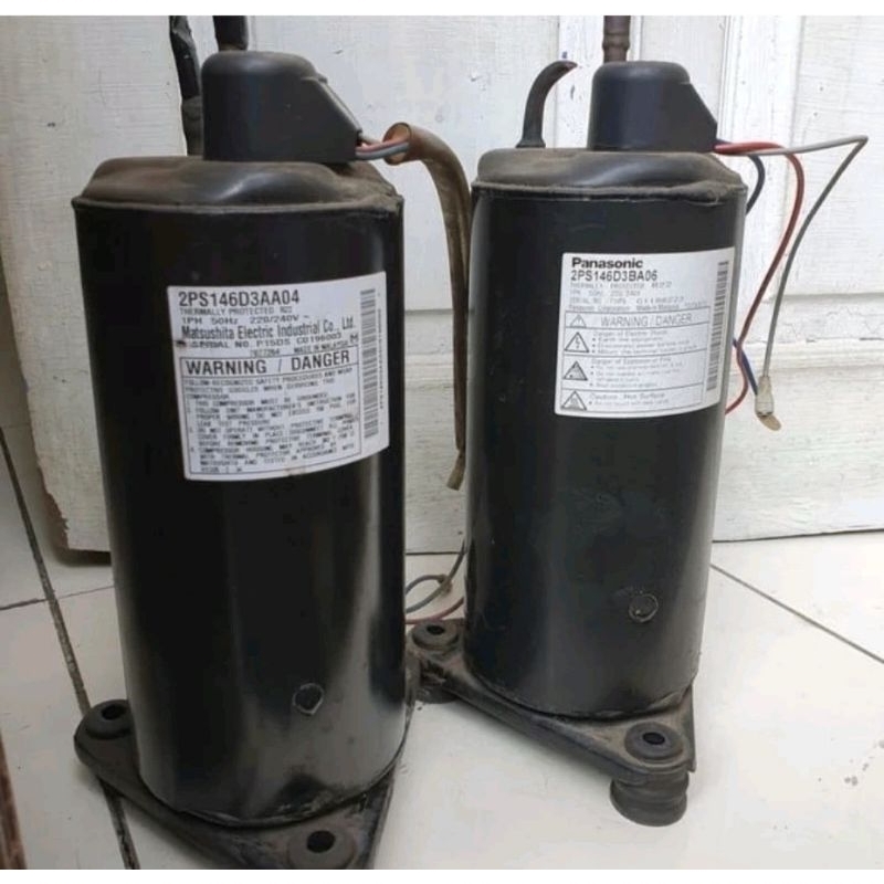 Jual KOMPRESOR AC SPLIT R22 BERBAGAI MACEM MEREK 1PK 3/4PK 1/2PK