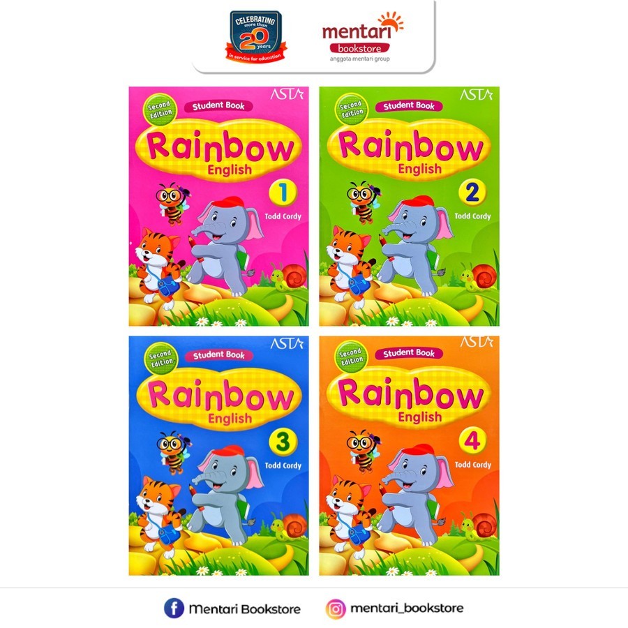 Jual Rainbow English Student Book (2nd Ed) || Buku Pelajaran TK ...