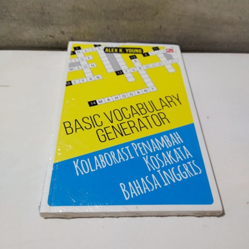 Jual BUKU BASIC VOCABULARY GENERATOR Kolaborasi Penambah Kosakata ...