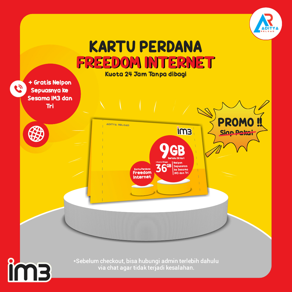 Jual PROMO Perdana Indosat 9GB JABAR - JATENG Kec Sukabumi | Shopee ...