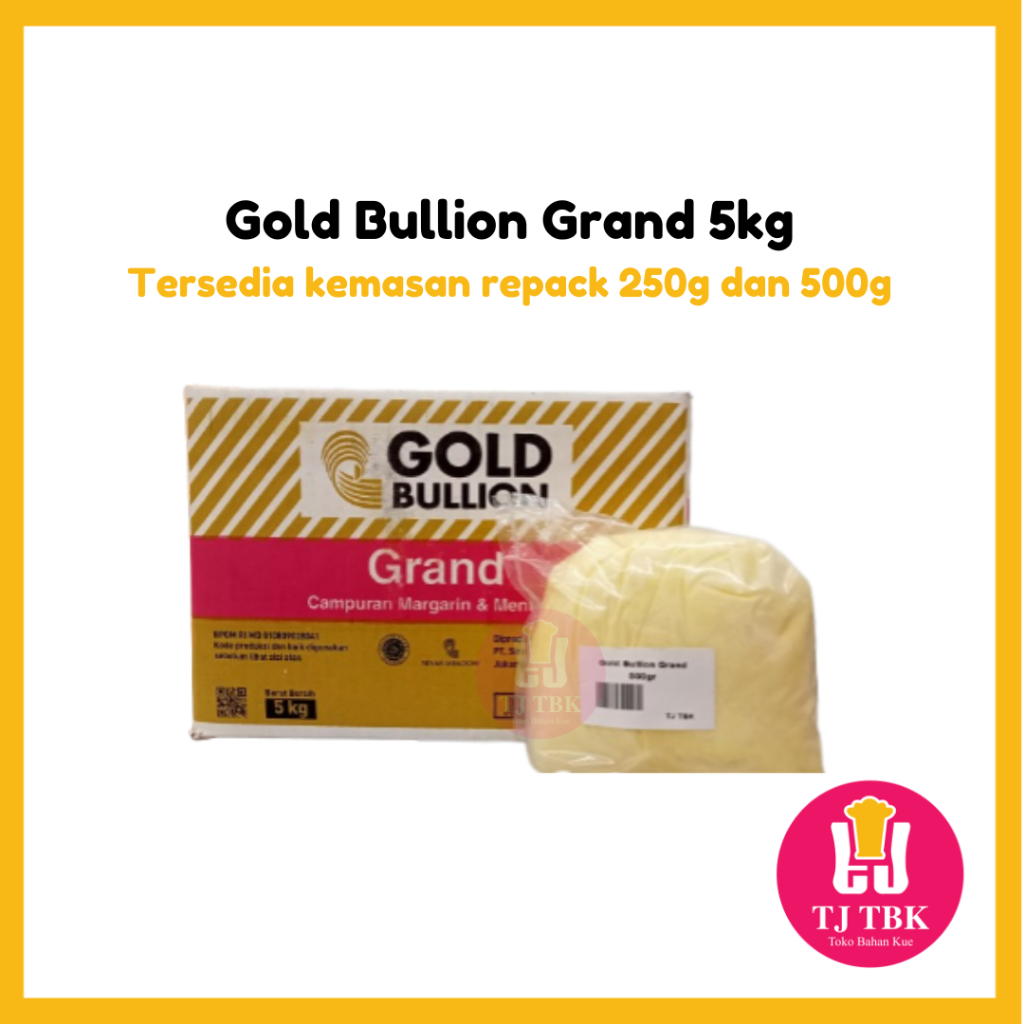 Jual Gold Bullion Grand repack 250g dan 500g (Butter&Margarine