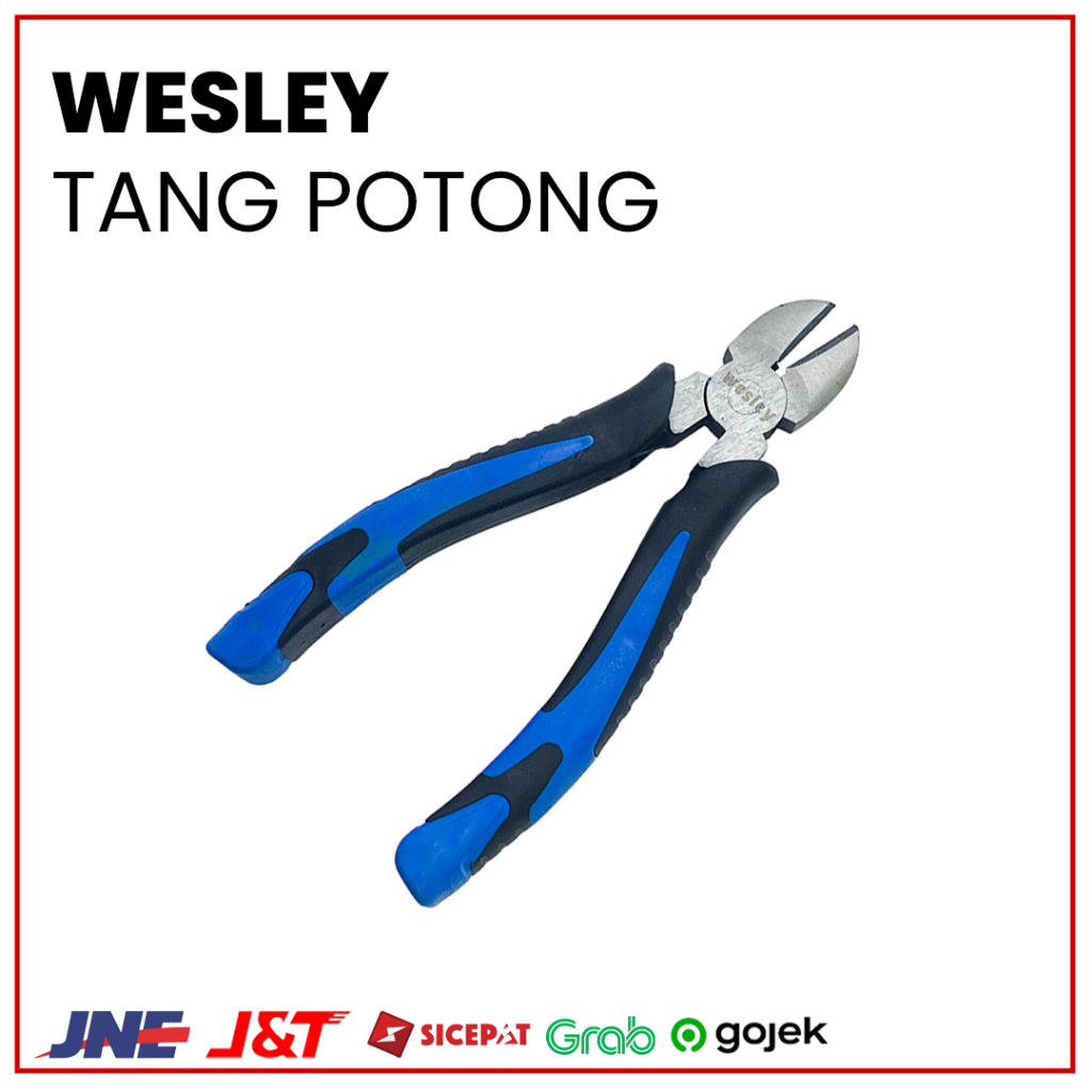 Jual WESLEY Tang Potong / Diagonal Cutting Pliers - 7 inch | Shopee ...