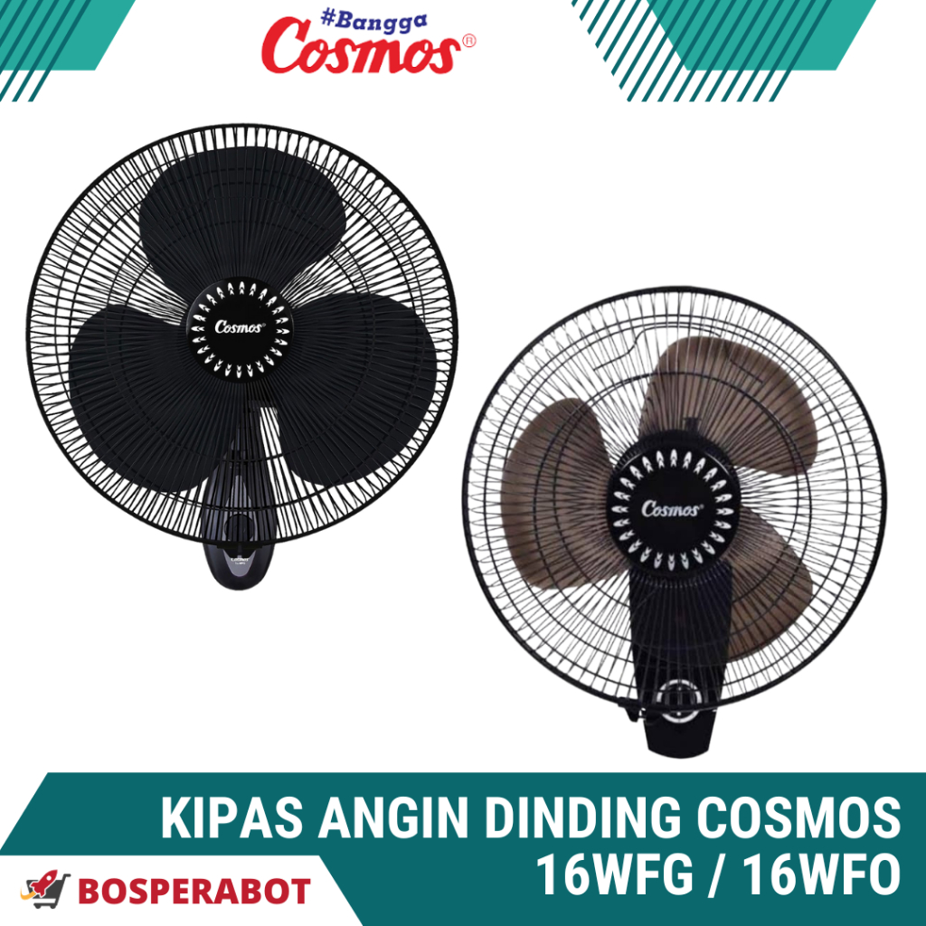  Jual Kipas angin dinding Cosmos 16WFG / 16WFO 