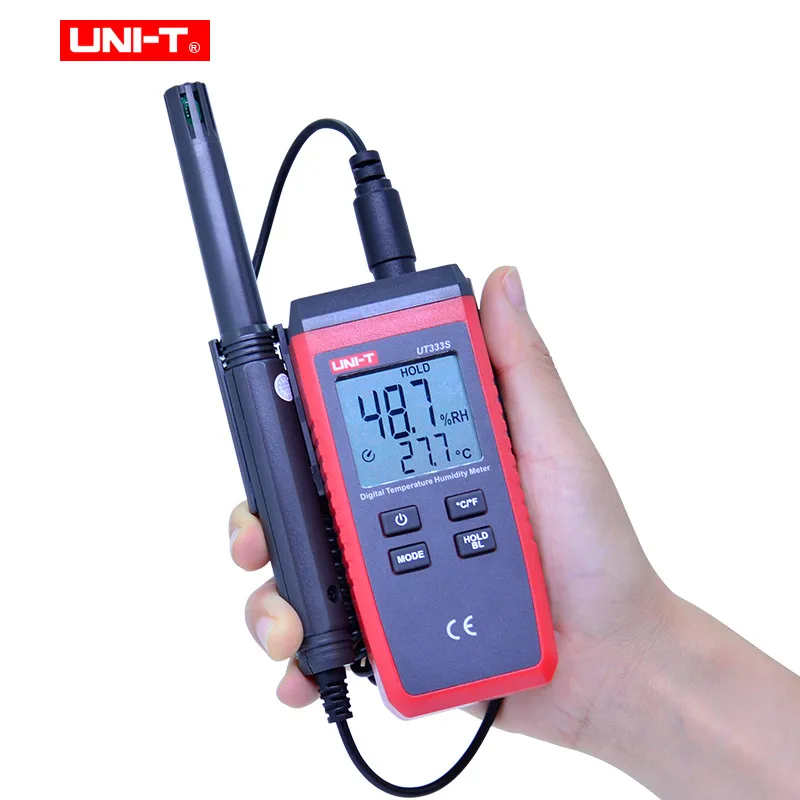 Jual UNI-T UT333S Mini Temperature and Humidity Meter LCD Digital ...