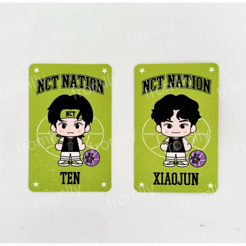 Jual [READY] NCT NATION RANDOM TRADING CARD SET BLACK VER
