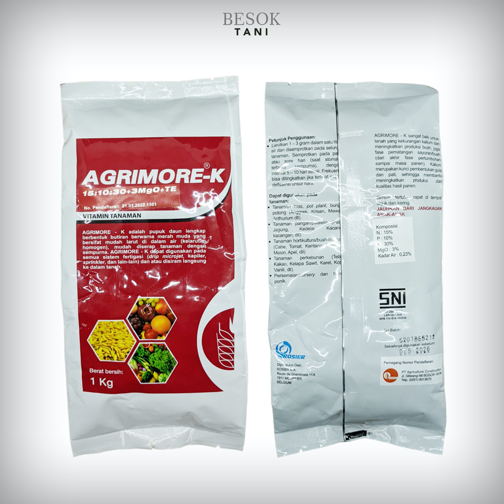 Jual AGRIMORE K (Red) 1kg I Vitamin Tanaman I Agricon 7 orang melihat ...