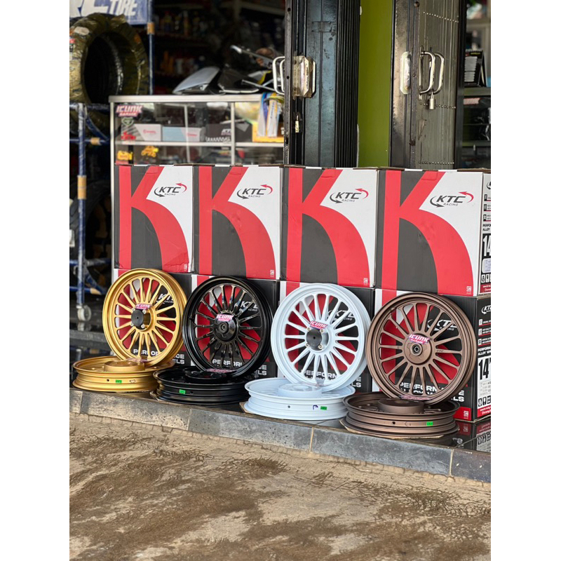 Jual velg KTC REBEL palang 18 model DaytonAk Vrossie eVnD beat scoopy ...