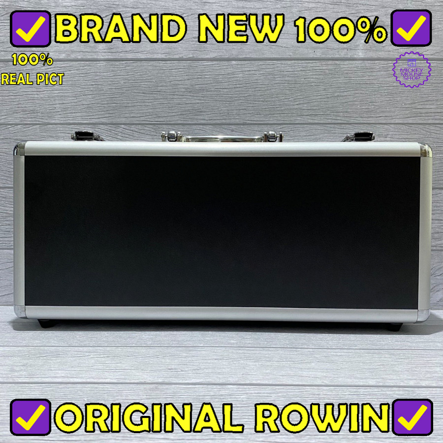 Jual Pedalboard Premium Carry Hardcase Rowin Hard Case Efek Gitar