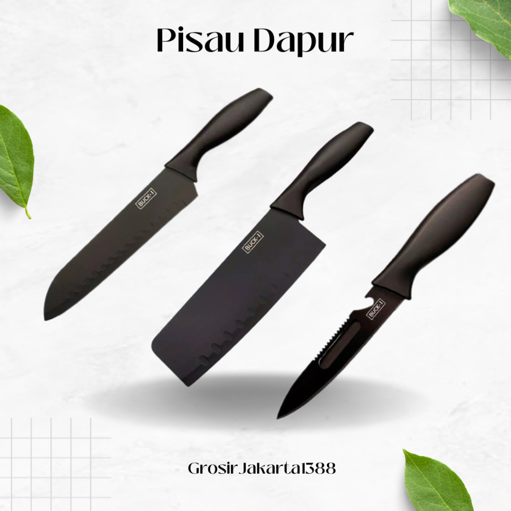 Jual Pisau Set Pisau Set Dapur Pisau / Pisau Dapur Super Tajam Pisau