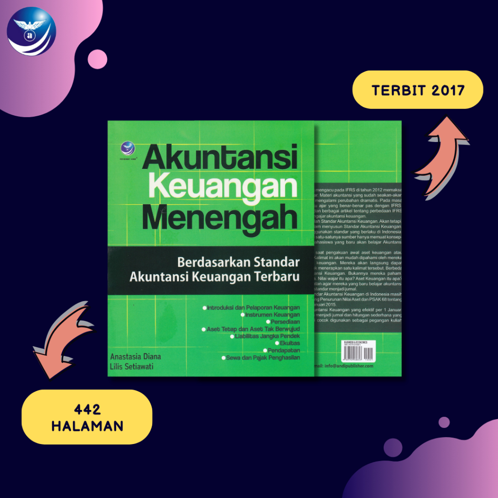 Jual Penerbit Andi - Buku Akuntansi Keuangan Menengah, Berdasarkan ...