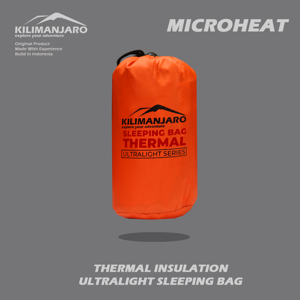 Jual Kilimanjaro MICROHEAT SB Sleeping Bag Thermal Microheat Ultralight