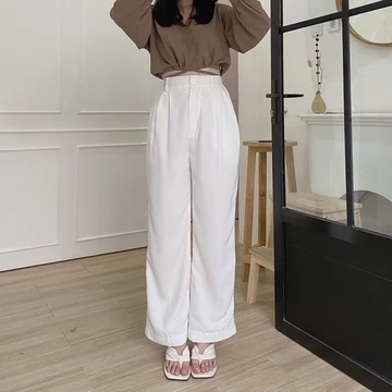 Celana Loose Pants JUMBO Celana Kulot Wanita JUMBO Celana Anti Kusut
