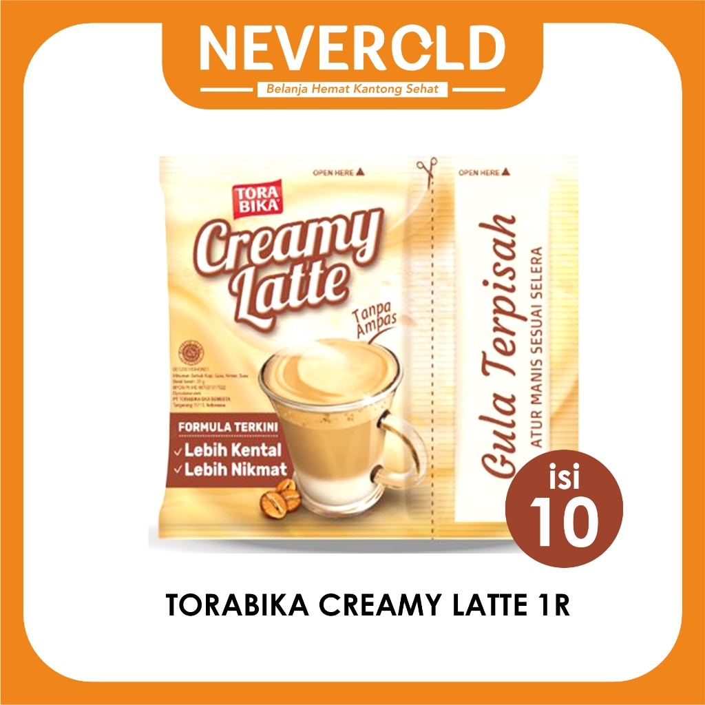 Jual Torabika Creamy Latte Renceng (25gr x 10pcs) | Shopee Indonesia