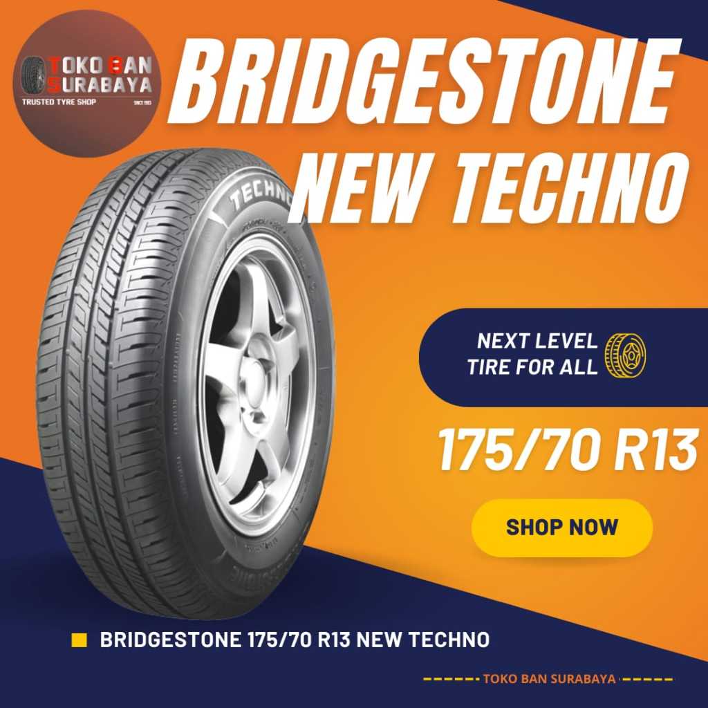 Jual Ban Bridgestone BS 175 70R13 175 70 R13 17570 R13 17570R13