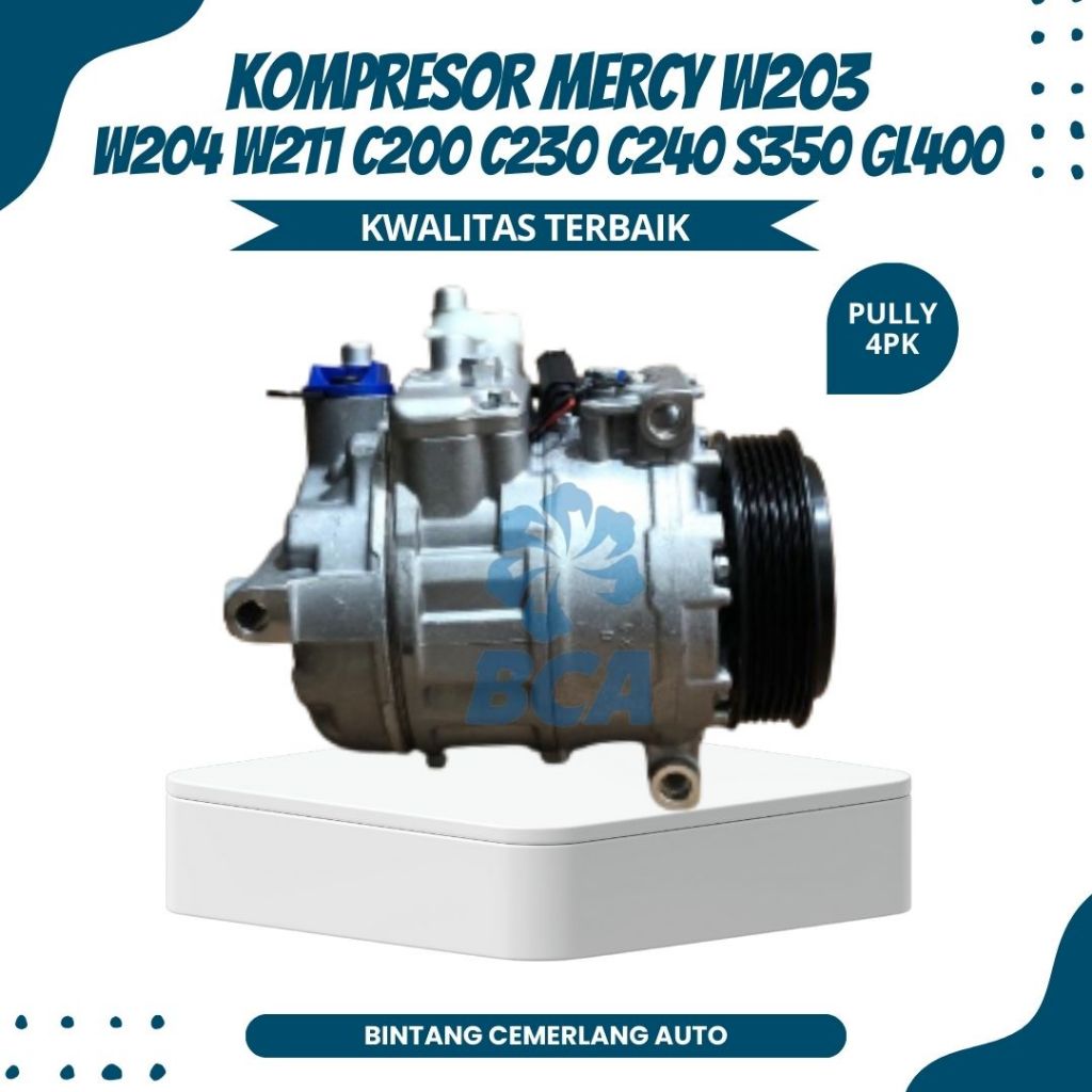 Jual COMPRESSOR KOMPRESOR AC Mobil Mercedez Benz Mercy C-Class W203 ...