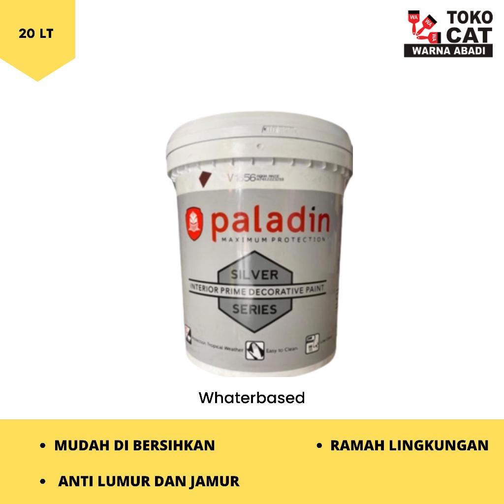 Jual CAT TEMBOK INTERIOR PALADIN SILVER KEMASAN 20L Shopee Indonesia