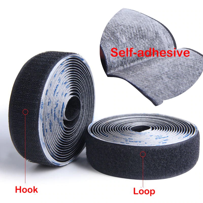 Jual 1SET/1 METER Double TAPE LAKBAN VELCRO Perekat MULTI FUNGSI 1M Uk ...