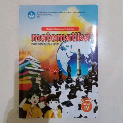 Jual Buku Matematika kelas 4 volume 2 kurikulum merdeka | Shopee Indonesia