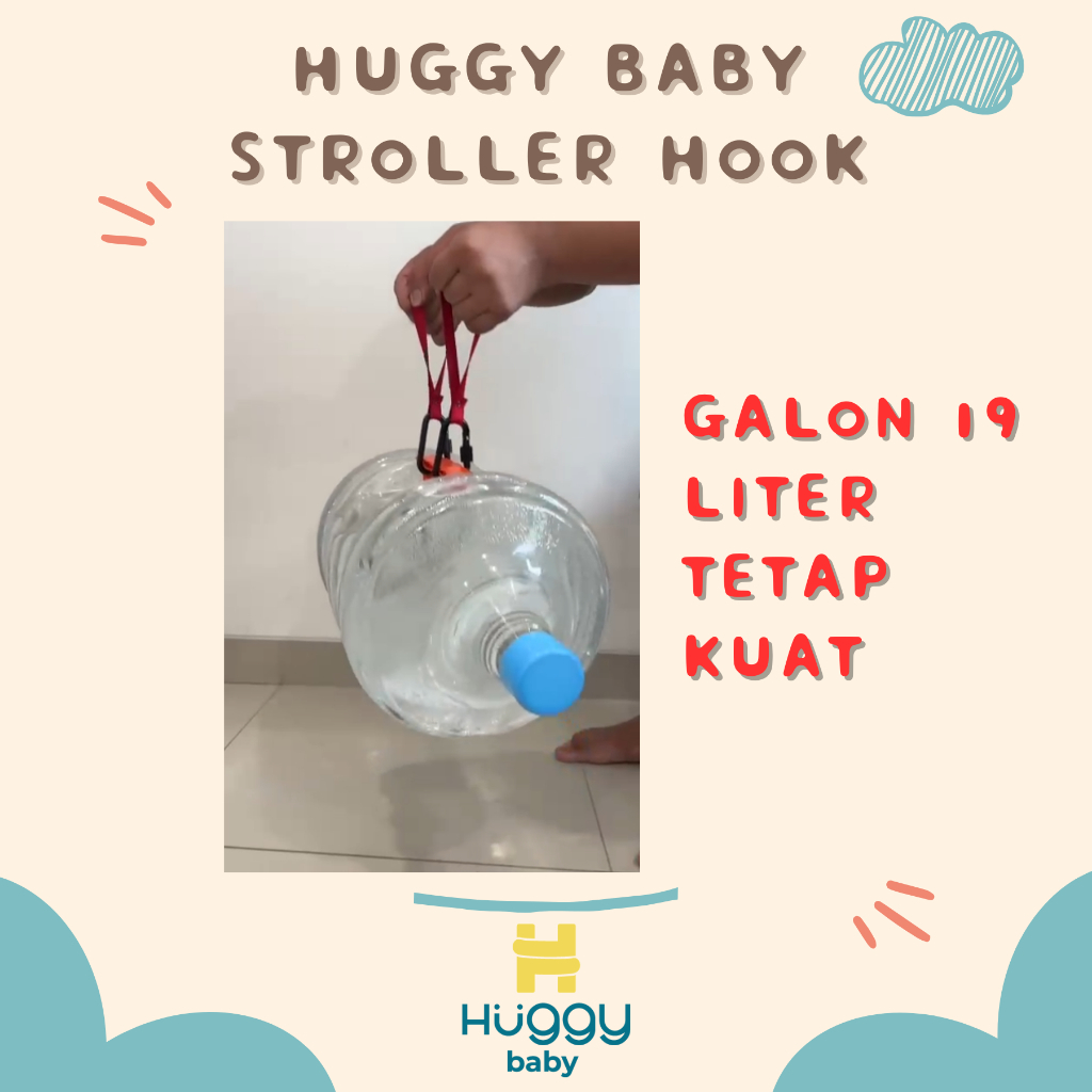 Jual Huggy Baby ACC003 Rope Stroller Hook B101025 | Shopee Indonesia