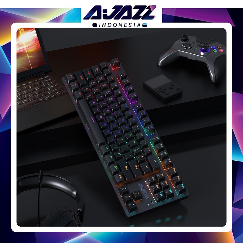 Jual Ajazz AK40PRO TKL Mechanical Keyboard Three-Mode White Light ...