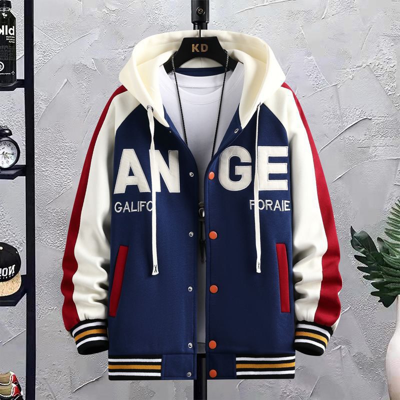 Jual ( S-XXXXXXL-6XL) JAKET VARSITY HOODIE JAKET BASEBALL BOMBER ...