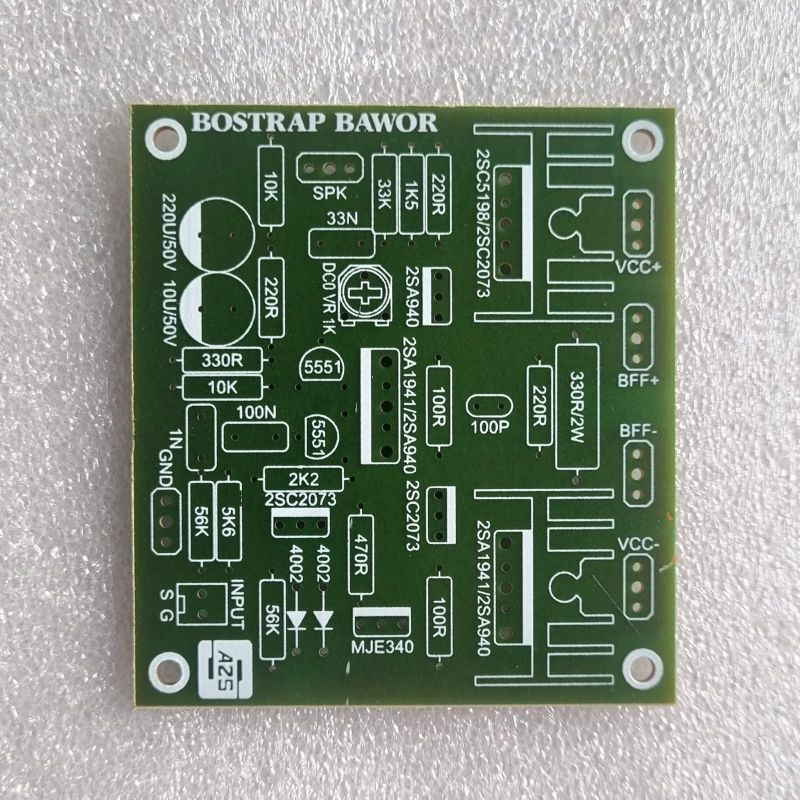 Jual PCB Driver Power Amplifier Micro Bostrap Bawor | Shopee Indonesia